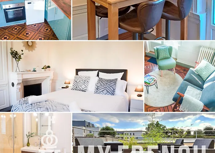 Le Canyon Centre By Myfrenchpat Terrasse & Parking Apartment Rouen